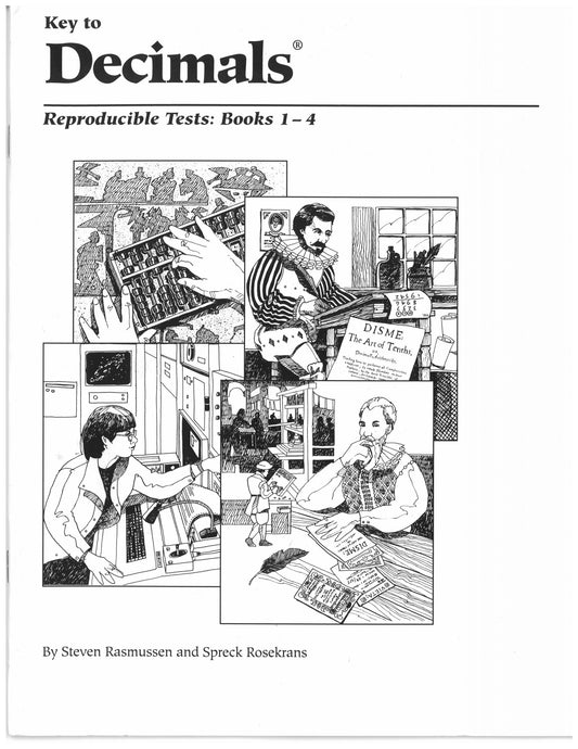 Key to Decimals Reproducible Tests: Books 1-4