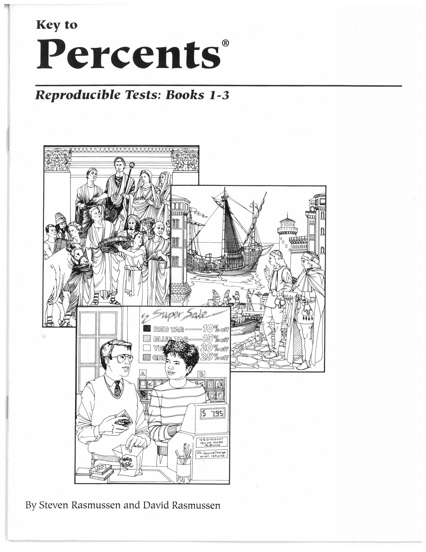 Key to Percents Reproducible Tests: Books 1-3