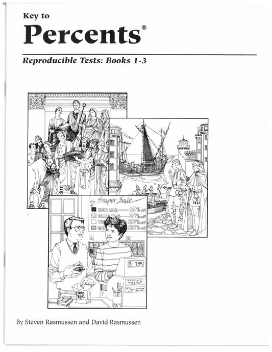 Key to Percents Reproducible Tests: Books 1-3
