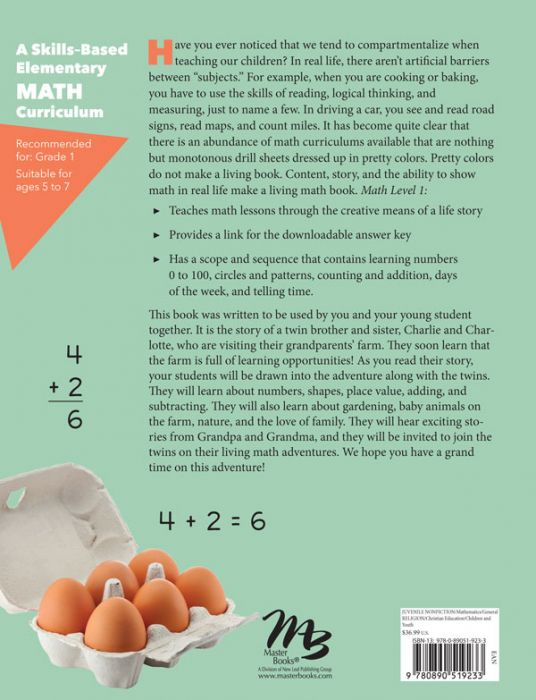 Math Lessons for a Living Education: Level 1