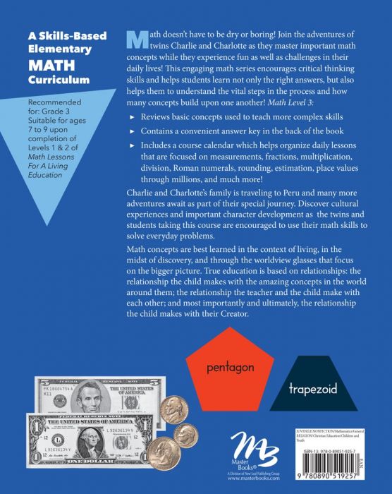 Math Lessons for a Living Education: Level 3