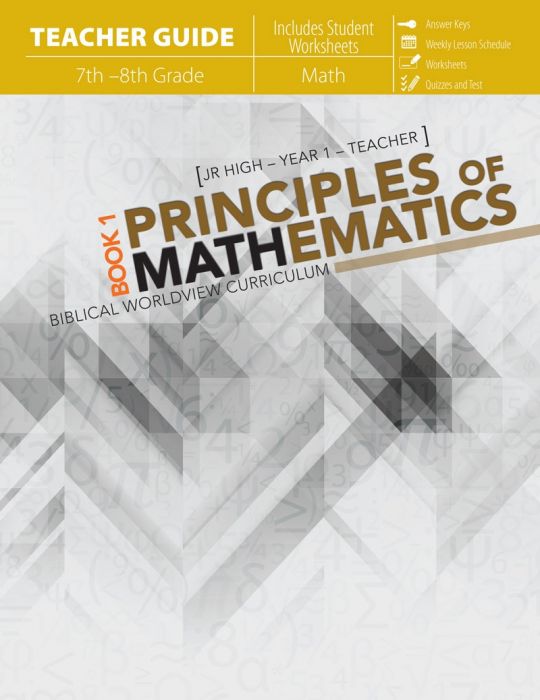 Principles of Mathematics Book 1 Set