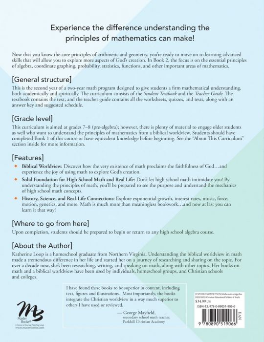 Principles of Mathematics Book 2