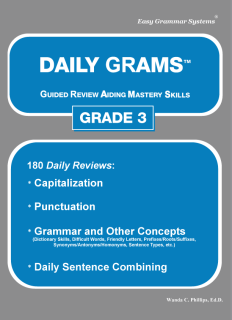 Daily Grams: for Grade 3 Teacher Edition