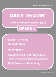 Daily Grams: Grade 5 Teacher Text