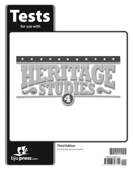 Heritage Studies 4 Tests (3rd ed.)