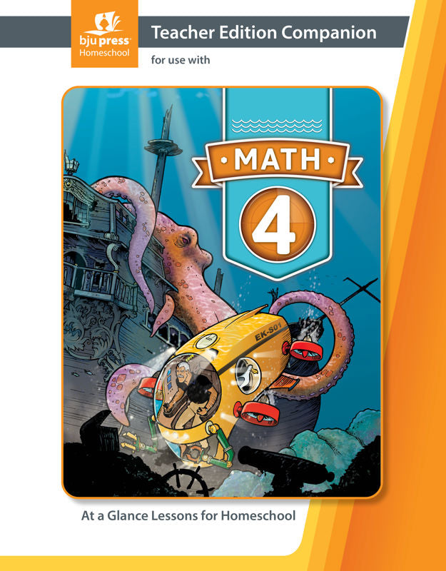 Math 4 Teacher Edition & TE Companion, 4th ed.