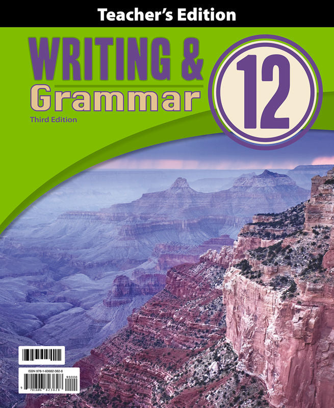Writing & Grammar 12 Teacher's Edition (3rd ed.)
