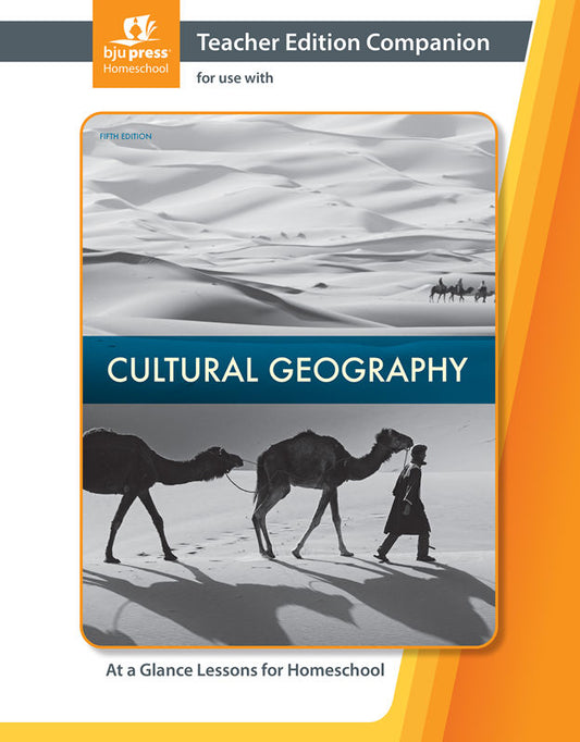 Cultural Geography Teacher Edition & TE Companion, 5th ed.