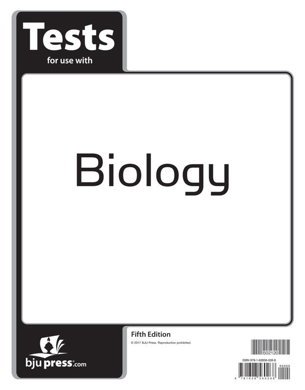 Biology Tests (5th ed.)