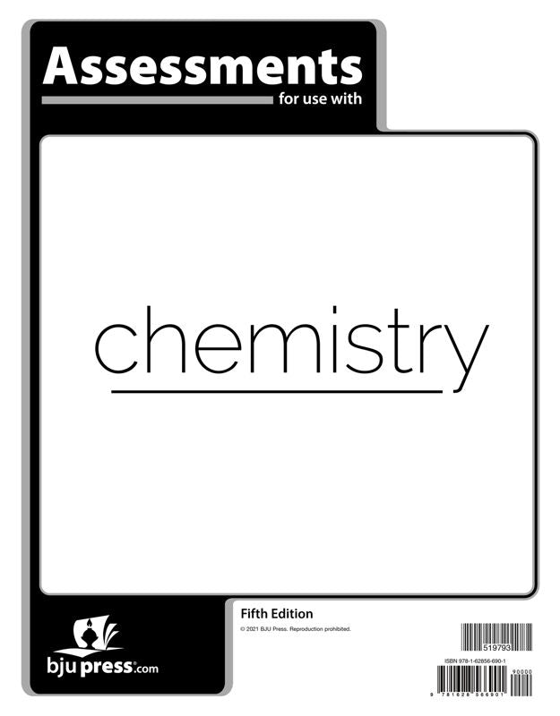 Chemistry Assessments, 5th ed.