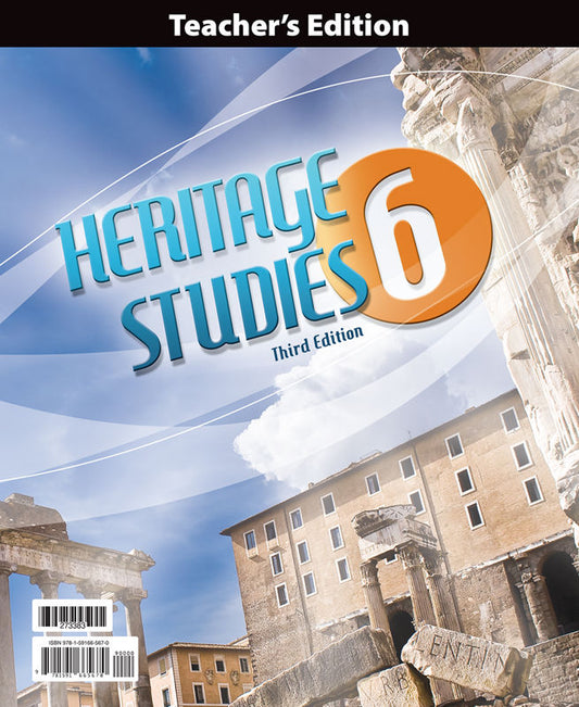 Heritage Studies 6 Teacher's Edition (3rd ed.)
