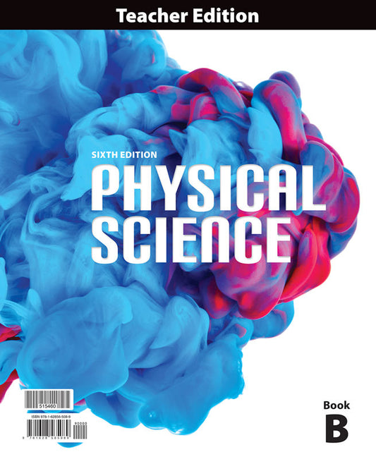 Physical Science Teacher Edition & TE Companion, 6th ed.