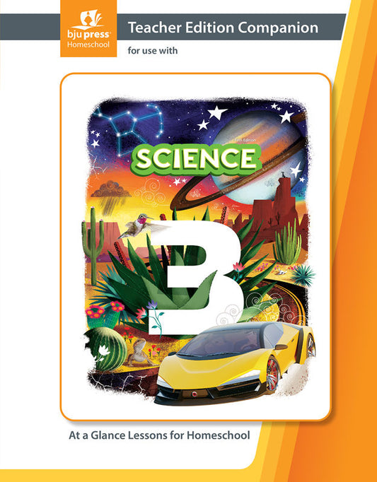 Science 3 Teacher Edition & TE Companion, 5th ed.