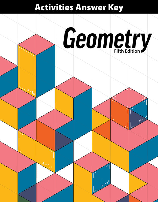 Geometry Activities Answer Key, 5th ed.