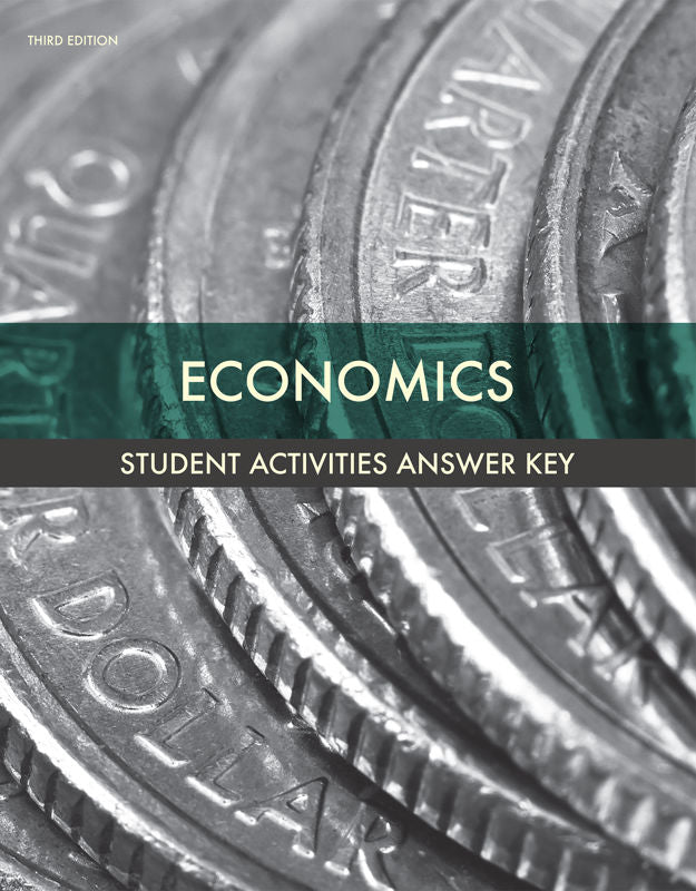Economics Activity Manual Answer Key (3rd ed.)