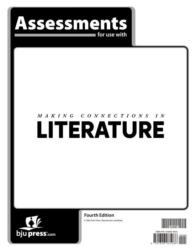 Making Connections in Literature Assessments, 4th ed.