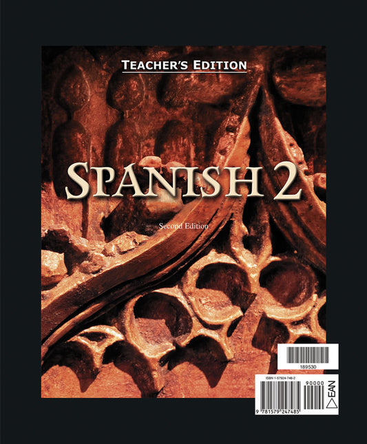 Look inside Spanish 2 Teacher's Edition (2nd. ed.)