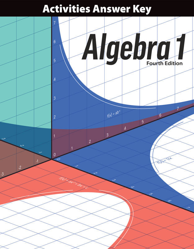 Algebra 1 Activities Answer Key, 4th ed.