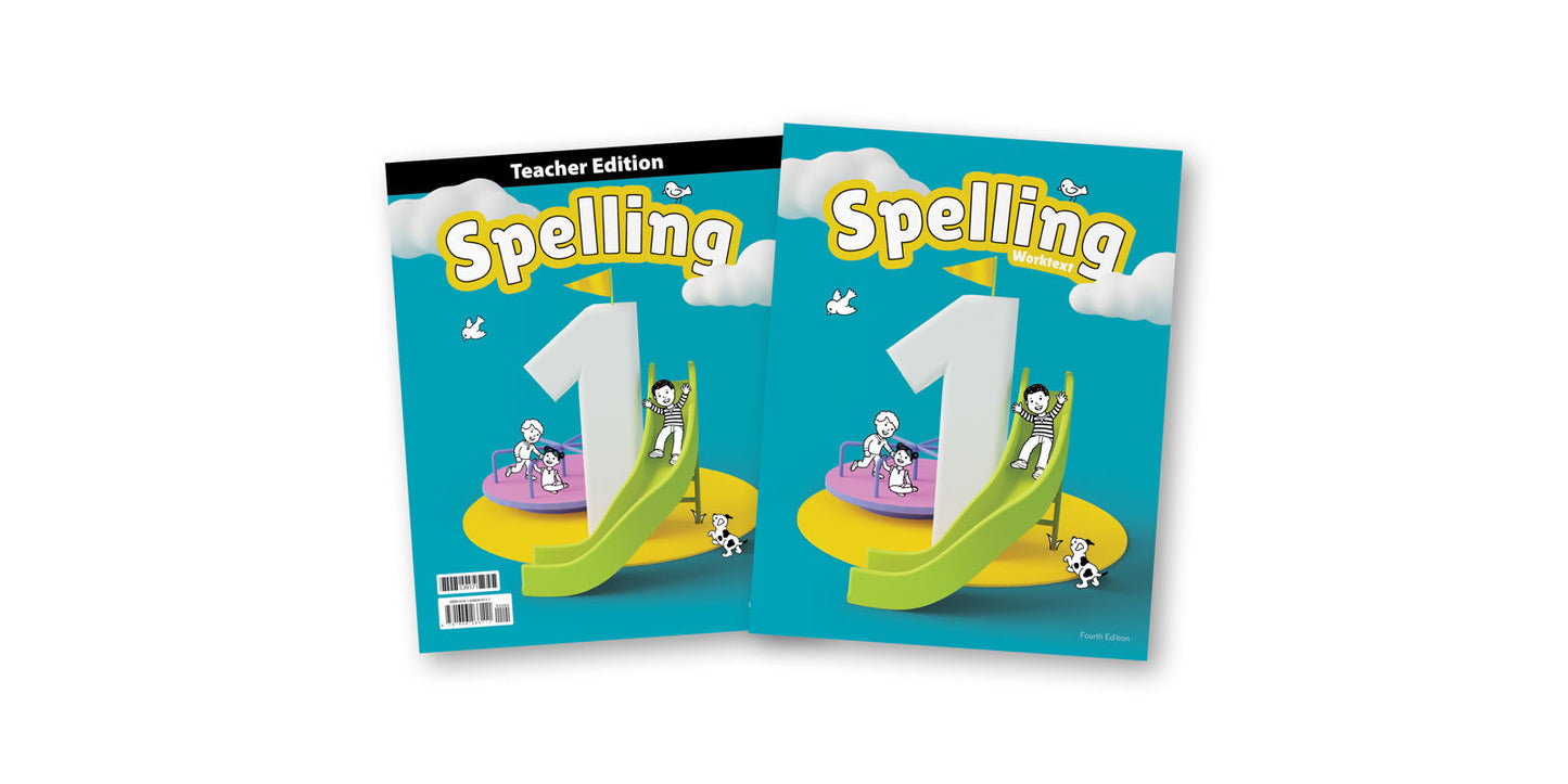 Spelling 1 Subject Textbook Kit, 4th ed.
