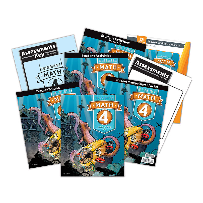 Math 4 Subject Textbook Kit, 4th ed.