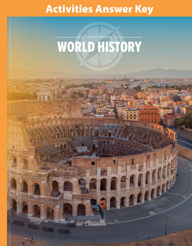 World History Activities Answer Key, 6th ed.
