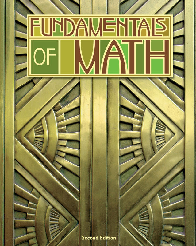 Fundamentals of Math Student Text, 2nd ed.