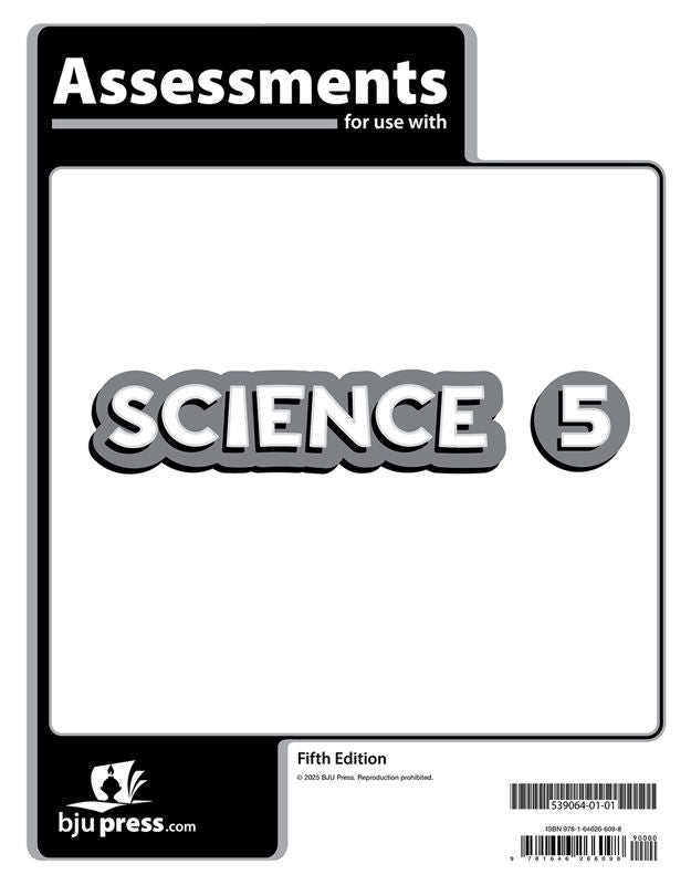 Science 5 Assessments, 5th ed.
