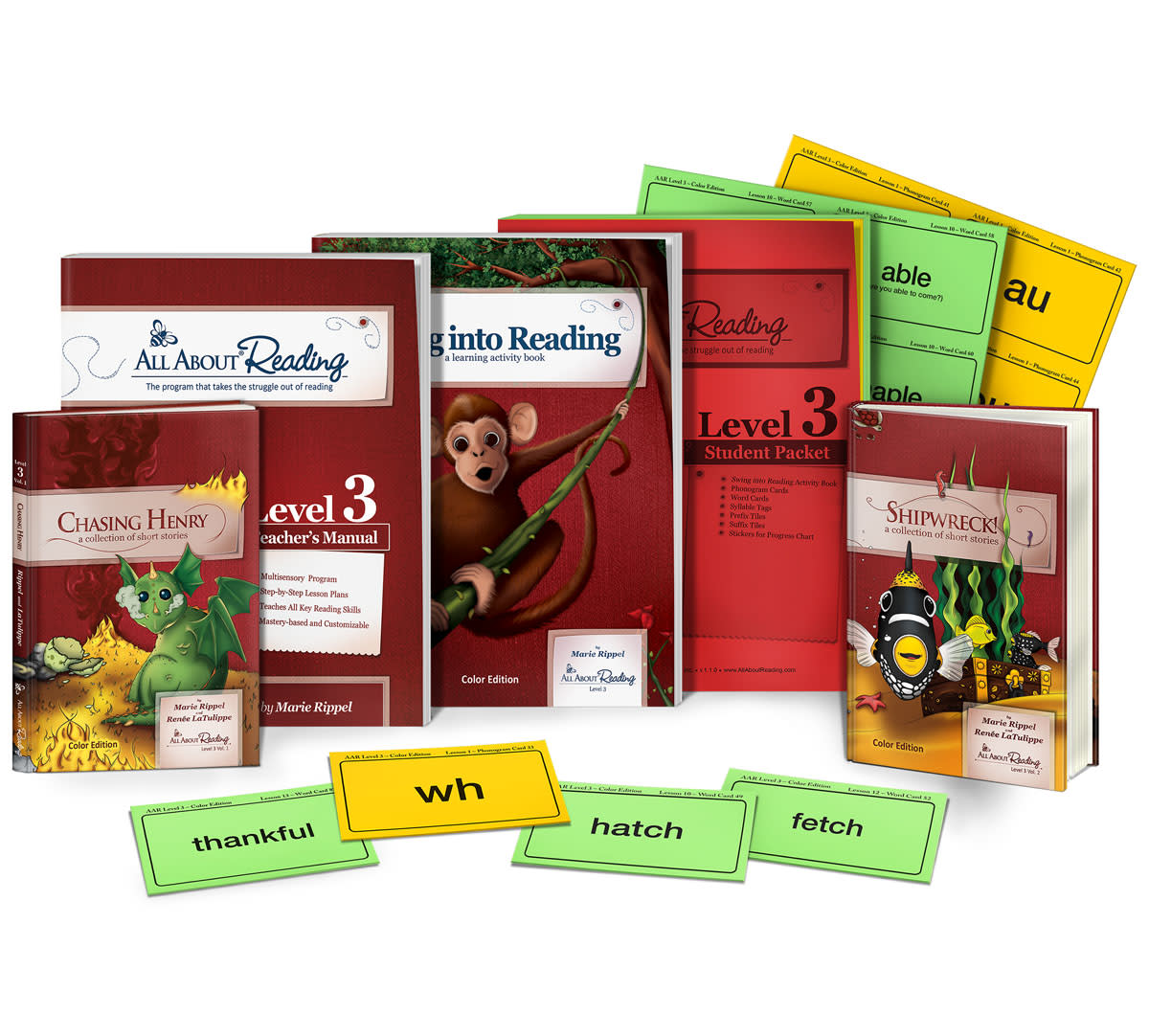 All About Reading Level 3 Materials (Color Edition)