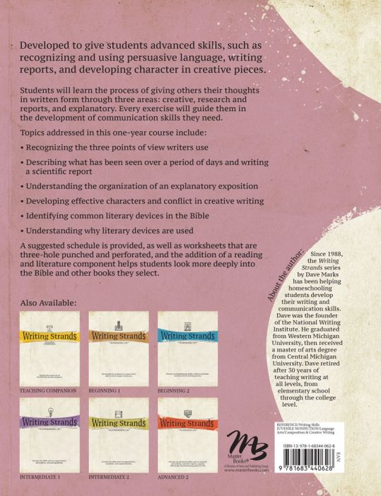 Writing Strands: Advanced 1