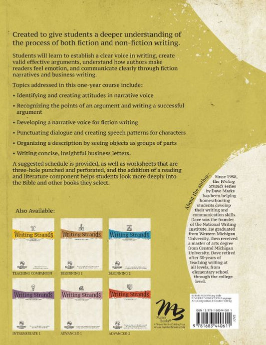 Writing Strands: Intermediate 2