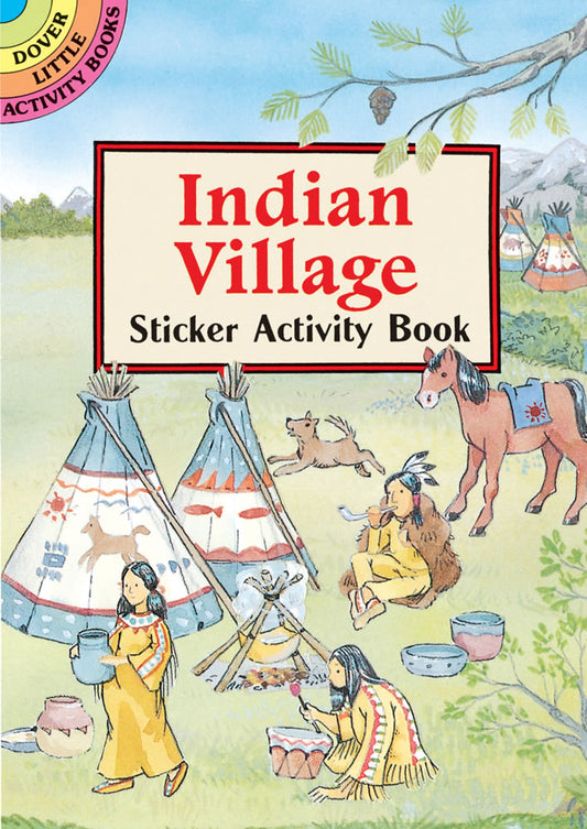 Indian Village Sticker Activity Book