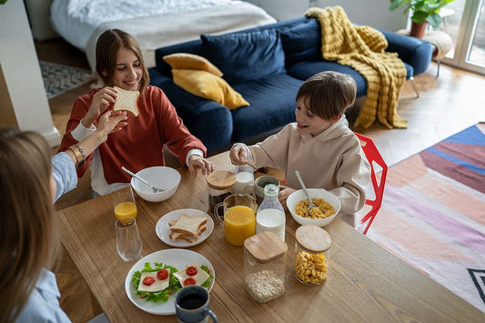 Create a healthy morning routine for homeschool families
