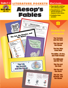 Literature Pockets: Aesop's Fables, Grades 2-3 - Teacher Reproducibles
