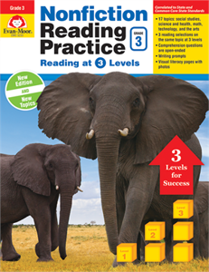 Nonfiction Reading Practice, Grade 3 - Teacher Reproducibles