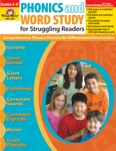 Phonics and Word Study for Struggling Readers, Grades 4-6+ - Teacher Reproducibles