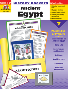 History Pockets: Ancient Egypt, Grades 4-6 - Teacher Reproducibles
