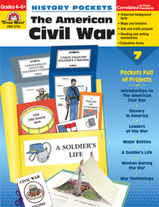 History Pockets: The American Civil War, Grades 4-6 - Teacher Resource
