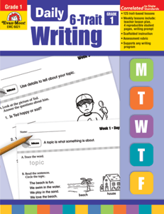 Daily 6-Trait Writing, Grade 1 - Teacher's Edition
