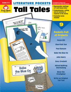 Literature Pockets: Tall Tales, Grades 4-6 - Teacher Reproducibles