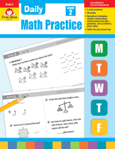 Daily Math Practice, Grade 2 - Teacher's Edition
