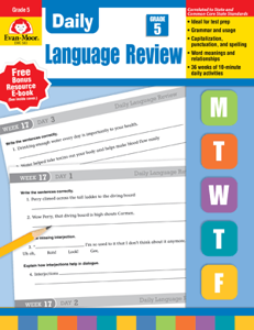 Daily Language Review, Grade 5 - Teacher's Edition, Print