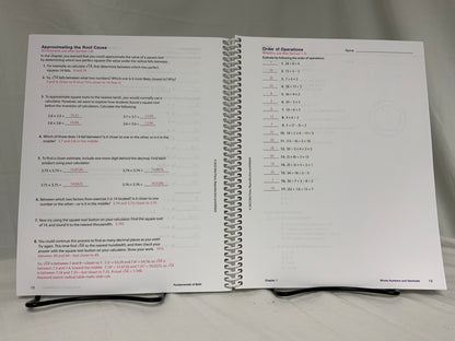 BJU Fundamentals of Math (3rd Ed.) Set of 5