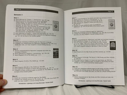 Lightning Lit & Comp: 8th Grade (2nd Ed.) Teacher Guide