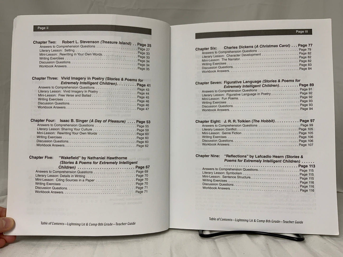 Lightning Lit & Comp: 8th Grade (2nd Ed.) Teacher Guide