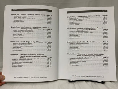 Lightning Lit & Comp: 8th Grade (2nd Ed.) Teacher Guide