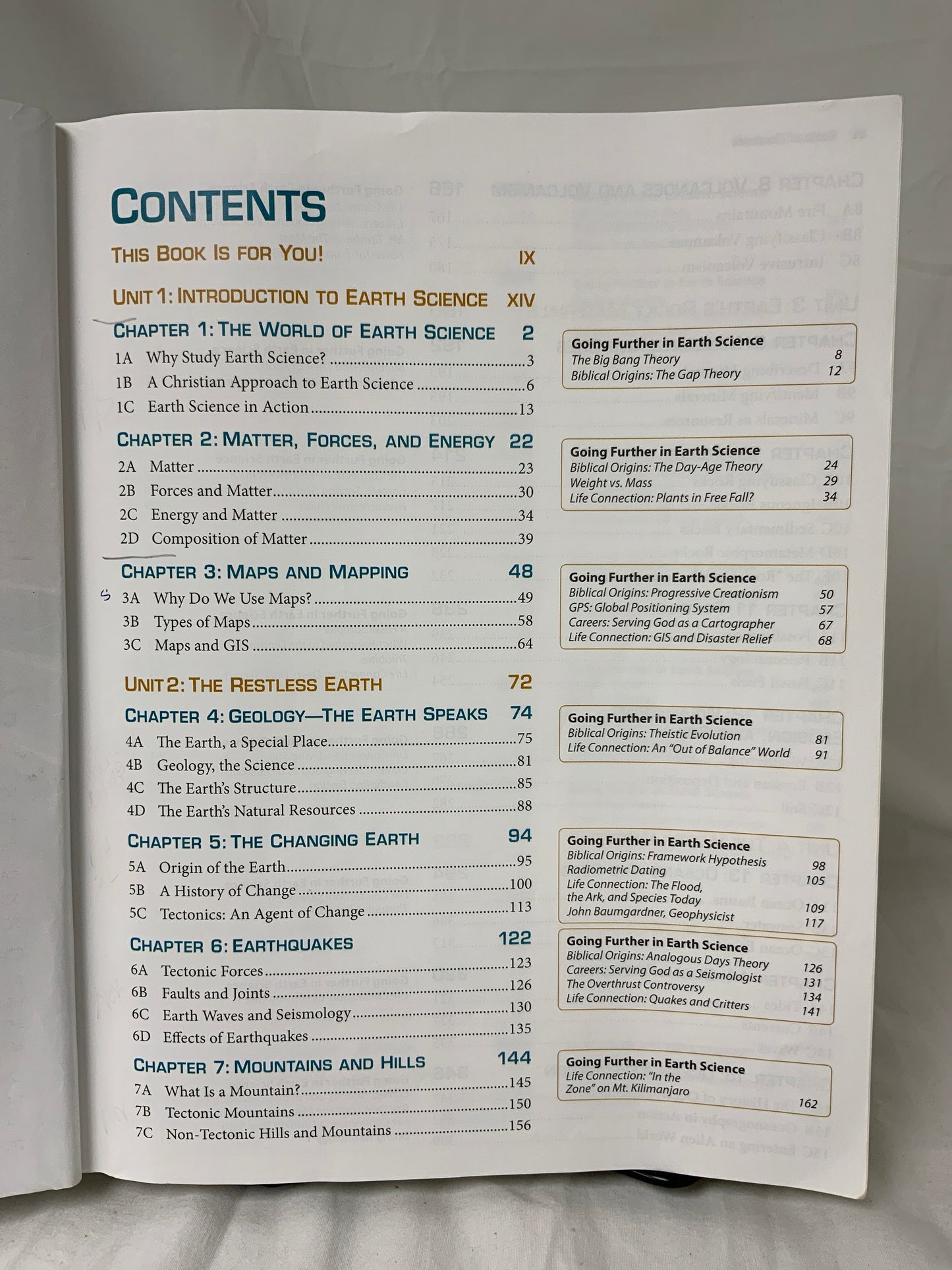 BJU Earth Science (4th Ed.) Textbook