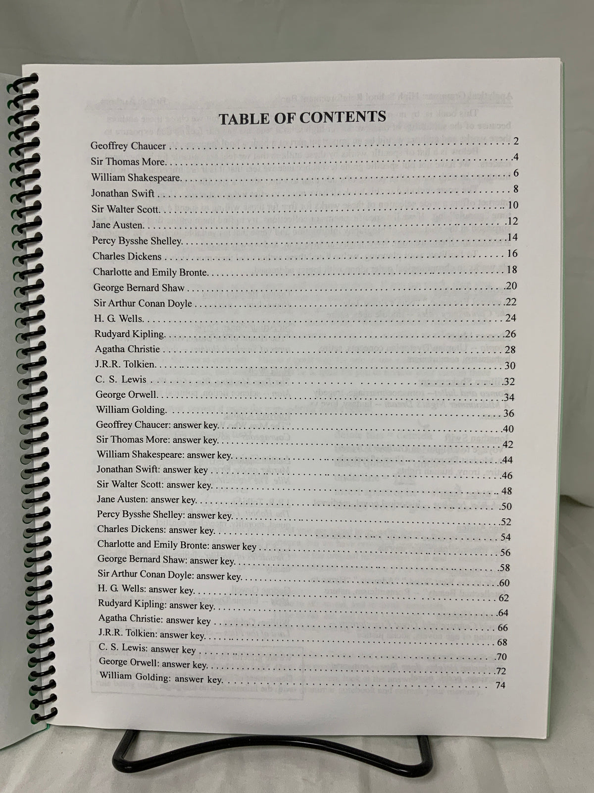High School Reinforcement: The Great British Authors