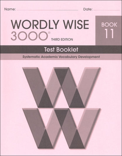 Wordly Wise 3000® 3rd Edition Book 11 Set (Grade 11)