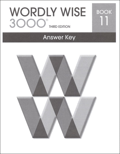 Wordly Wise 3000® 3rd Edition Book 11 Set (Grade 11)